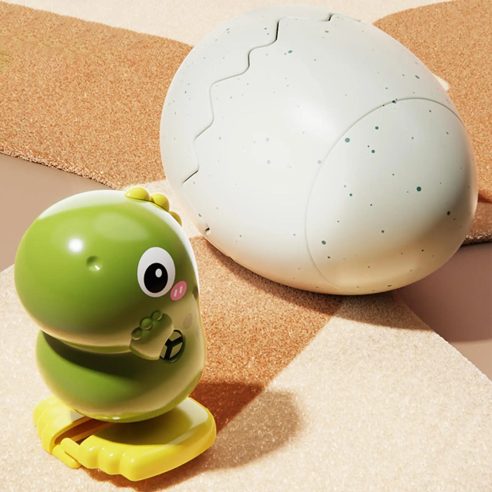 時計仕掛けのおもちゃ かわいい歩く跳ねる孵化する動物のおもちゃ 子供用 男の子 女の子 プレイ クリスマス 誕生日 イースター パーティーの記念品 教室用