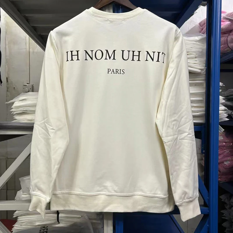 2024 New Ih Nom Uh Nit Sweatshirt High Quality Cotton Casual Loose Portrait Print Hoody Sweatshirts IH NOM UH NIT Pullover