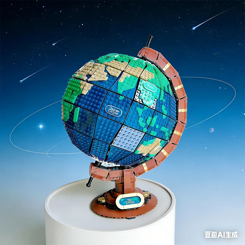 

2585Pcs The Globe Creative Earth Model with Moc Bricks 21332 Building Blocks Ideas Sets Adults Toys Birthday Gifts