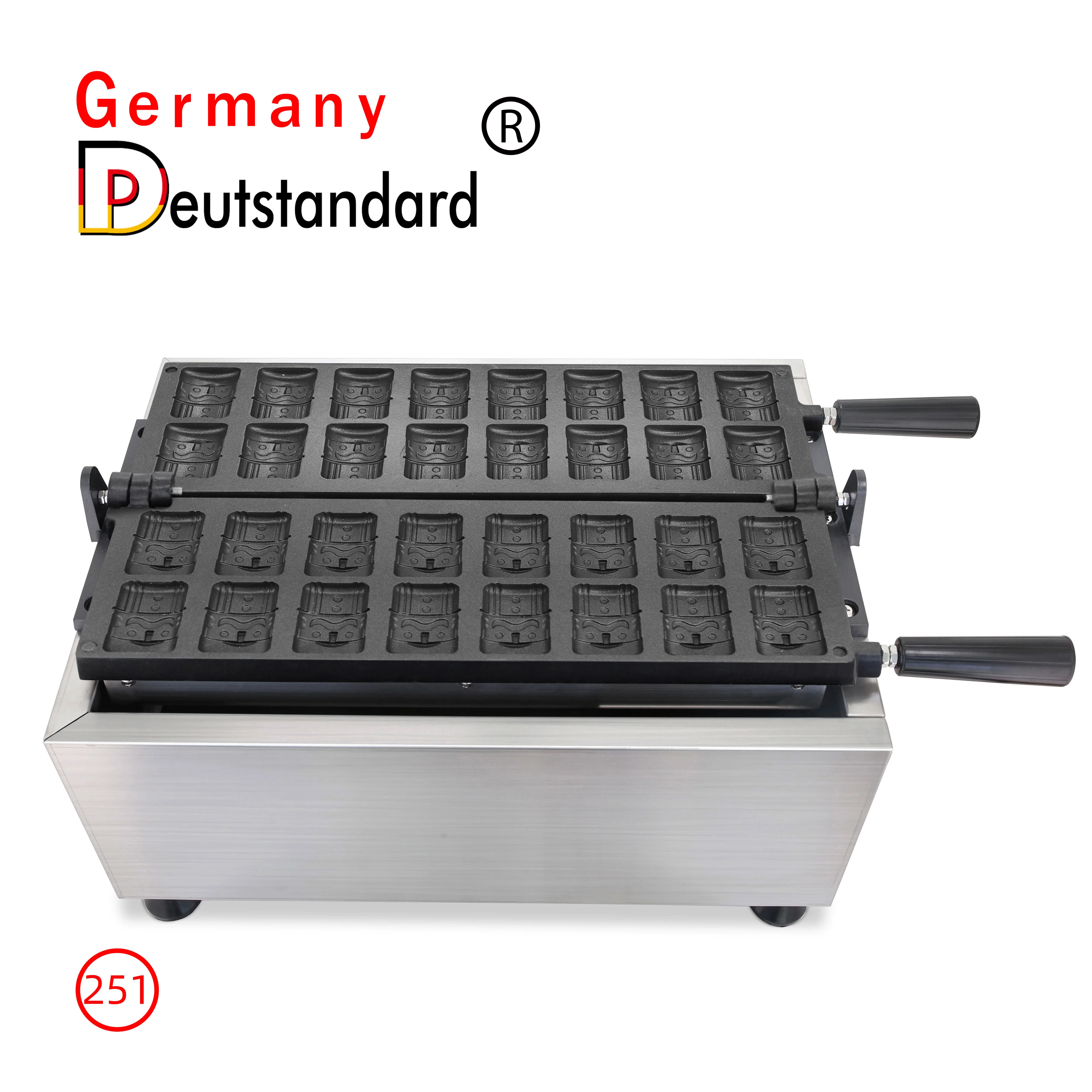 Face Waffle Maker Double Filp Rotary Plate with CE 110 and 220V