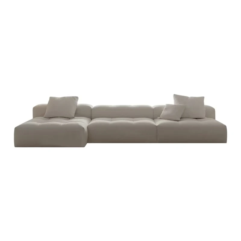ud-Modern Seater Extendable Recliner Sofa Chair Modular Sponge Fabric Cover Multi-functional for Living Room Bedroom Laundry-