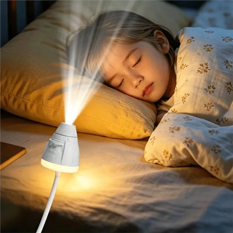 A01F-Galaxy Starry Star Projector Night Light Adjustable Brightness For Car Bedroom Projection Films