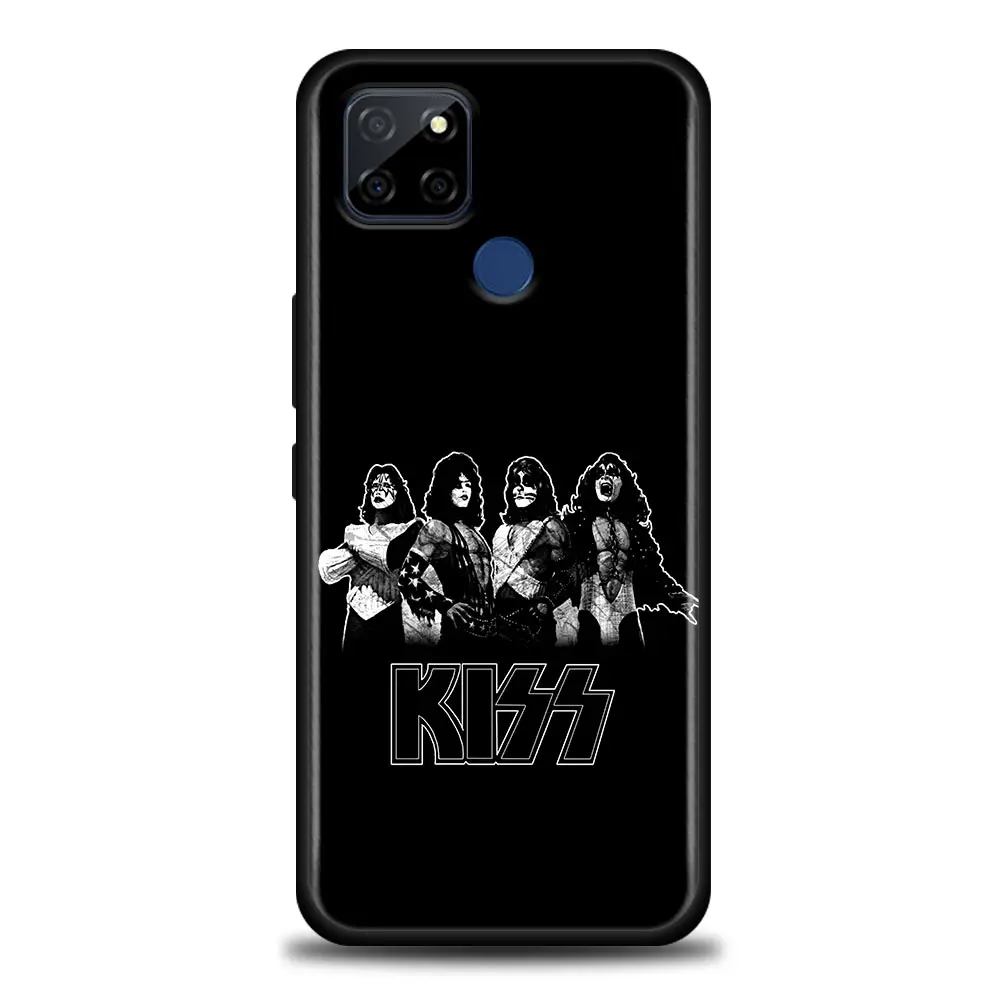 วงดนตรี Kiss Rock คลาสสิกสำหรับ Realme GT 5G Master GT2 Pro NEO 2 3 5เคสสำหรับ OPPO A53 A32 A74 A57 A96 A52เคสโทรศัพท์ Reno 7 8 A92