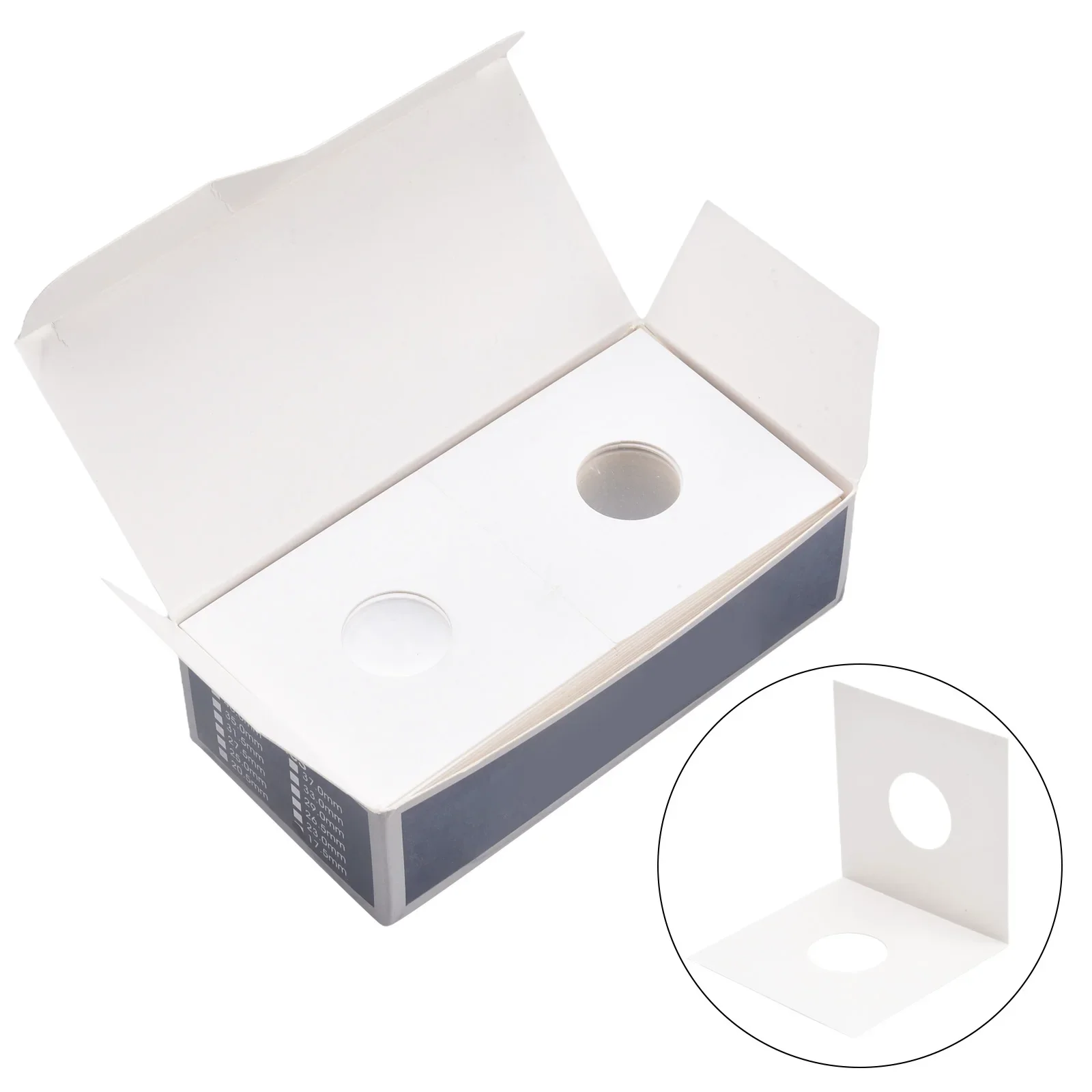 Coin Holders Stamp Coin Storage Square Cardboard Box  Safely Protects Your Valuable Coin Collection 12 Specifications