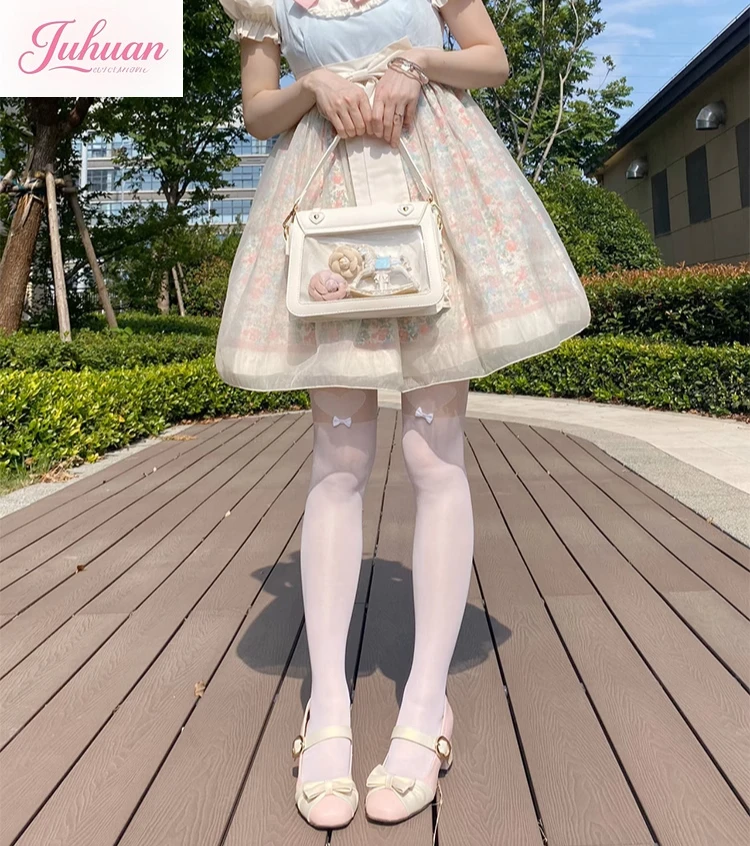 2025 Elegant Lolita Bag Ladies Cute Girls Bow Crossbody Bag Popular JK Uniform Shoulder Bags Sweet ItaBag  Autumn Bolso Сумка