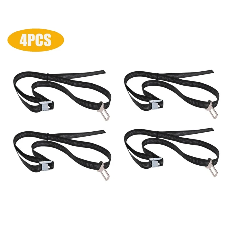 4pcs RV Van Sliding Door Anti-Theft Security Chain Adjustment Buckle Burglary Protection Tapes Outdoor Camping Safety Tools view 6