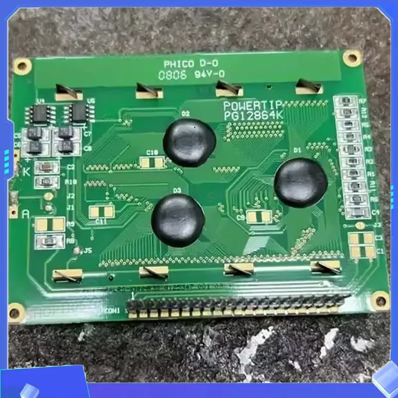 1PC New 5V No Soldering Needle Replacement LCD Display Screen 128x64 for PG12864K