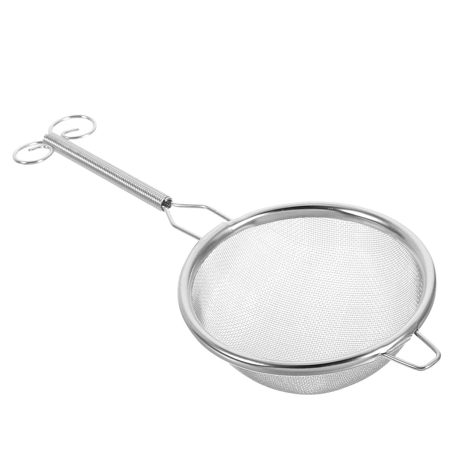 

Fine Mesh Strainer Stainless Steel For Loose Tea Desktop Waste Strainer Spoon Infuser Metal Coffee Filter Screen Sifter