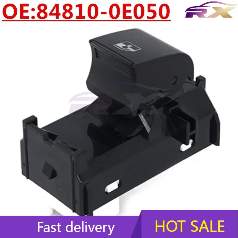 

OEM:84810-0E050 Power Window Master Control Single Switch For 2015-2019 Toyota Highlander