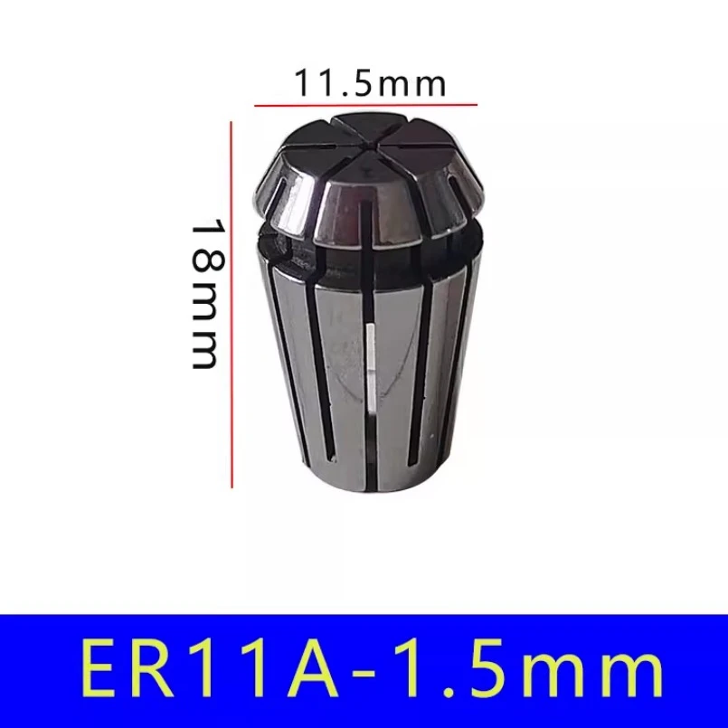 ER11A-Printer Collet, 1mm, 2mm, 3mm, 4mm, 5mm, 6mm, 7mm, para CNC Tour