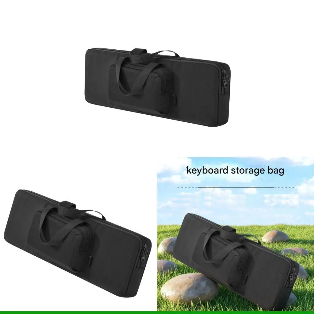 

U55C Чехол для переноски клавиатуры Жесткий дорожный чехол для переноски клавиатуры для беспроводной связи Bluetooth-совместимый