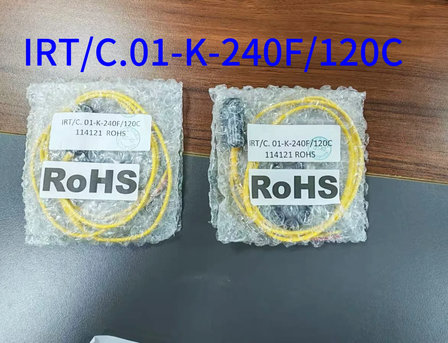 

New EXERGEN thermocouple, model IRT/C.01-K-240F/120C, Zhisheng, Sivobord pressure film temperature sensor probe