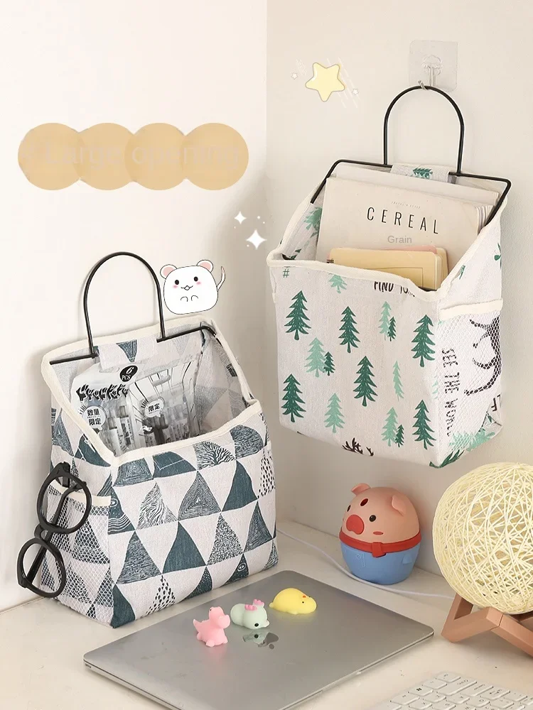 Cloth storage  bag wall hanging wall hanging wall  bag door back bathroom hanging pocket  bag