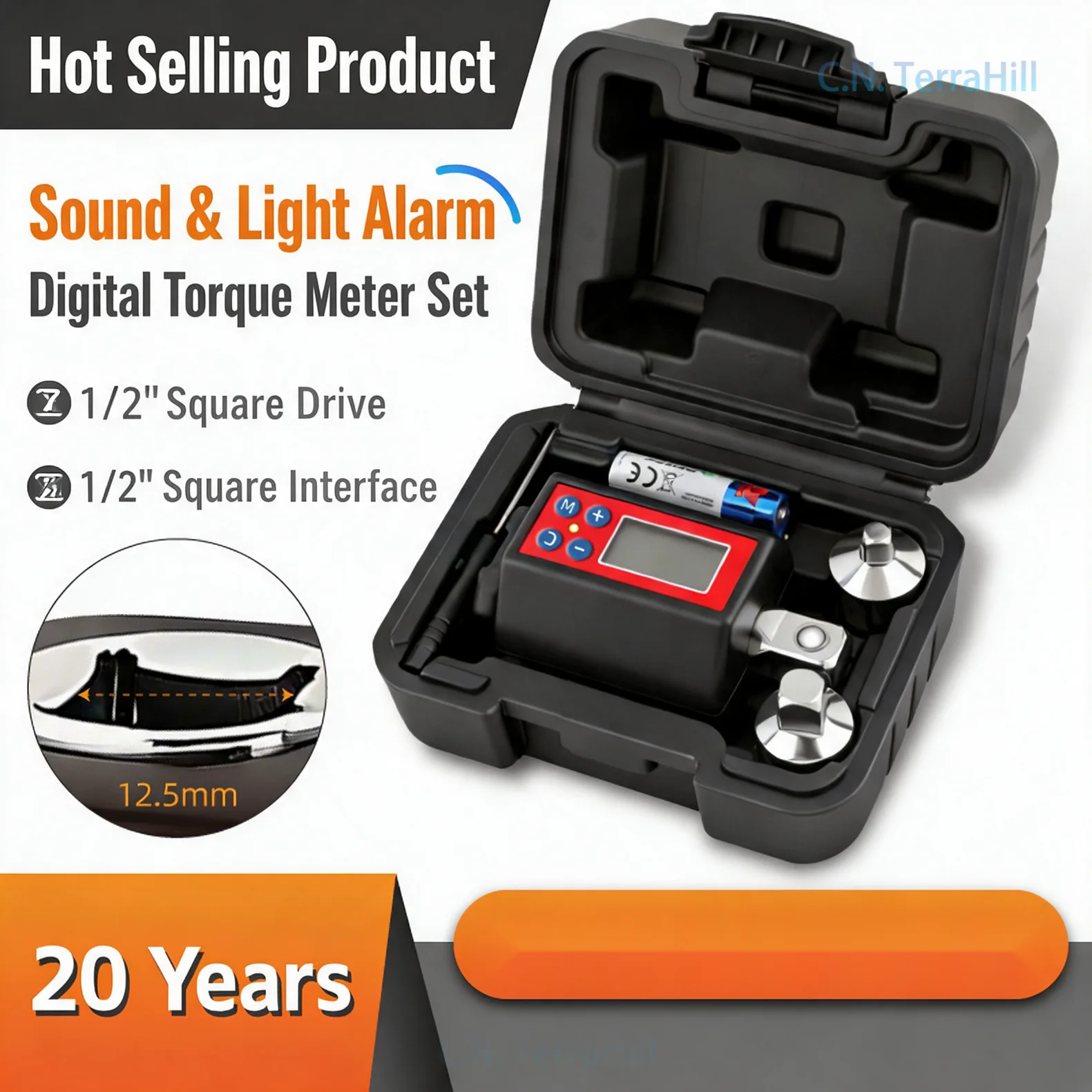 High Precision Digital Torque Meter Torque Wrench Tester Calibration Tool Multifunctional