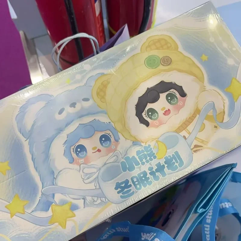 

New Original Yooki Bear Hibernation Plan Series Vinyl Plush Blind Box Bag Pendant Figure Anime Christmas Gift Toys Cute Doll