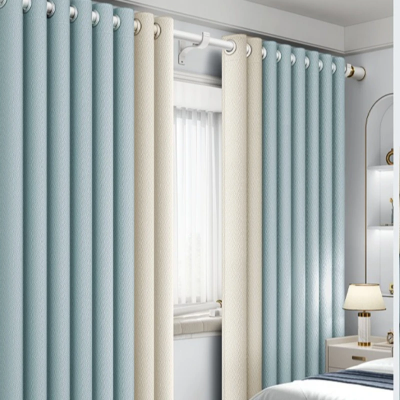 2026 New Thickened Blackout Curtain Universal Popular Soft Curtains Comfortable Beautiful Curtains for Bedroom Living Room Home
