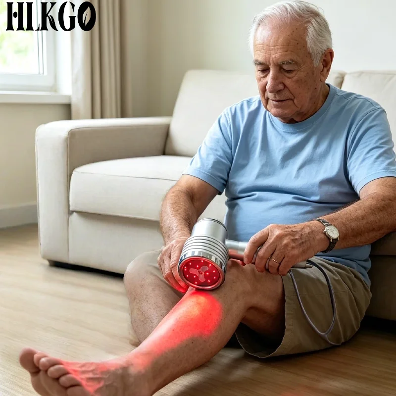 Cold Laser Pain Relief Device 1055mW for People Pets Osteoarthritis Knee Pain Herniated Disc Muscle Soreness Recovery