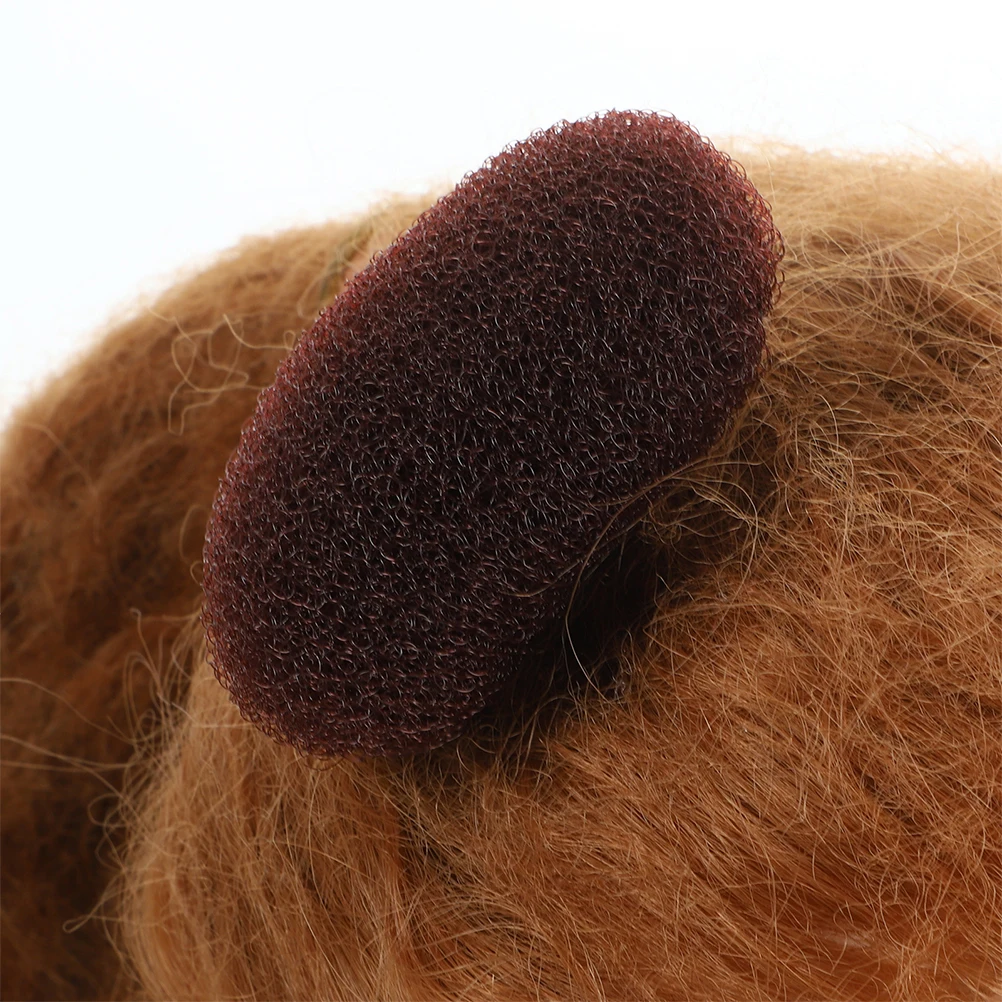 

2pcs Heightening Hairpin Bump It Clips Hair Base Inserts Styling Accessories Women Hair Sponge Volume Inserts Puff Cushion Bun
