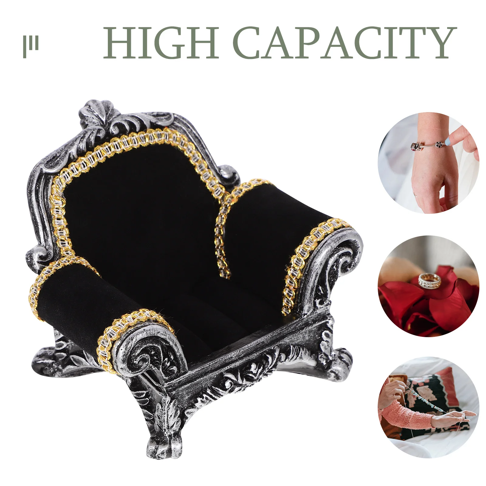 

Подставка для ювелирных изделий для продажи, держатель для колец, маленькая витрина для украшений, подставка для серег, настольный декор, органайзер для хранения