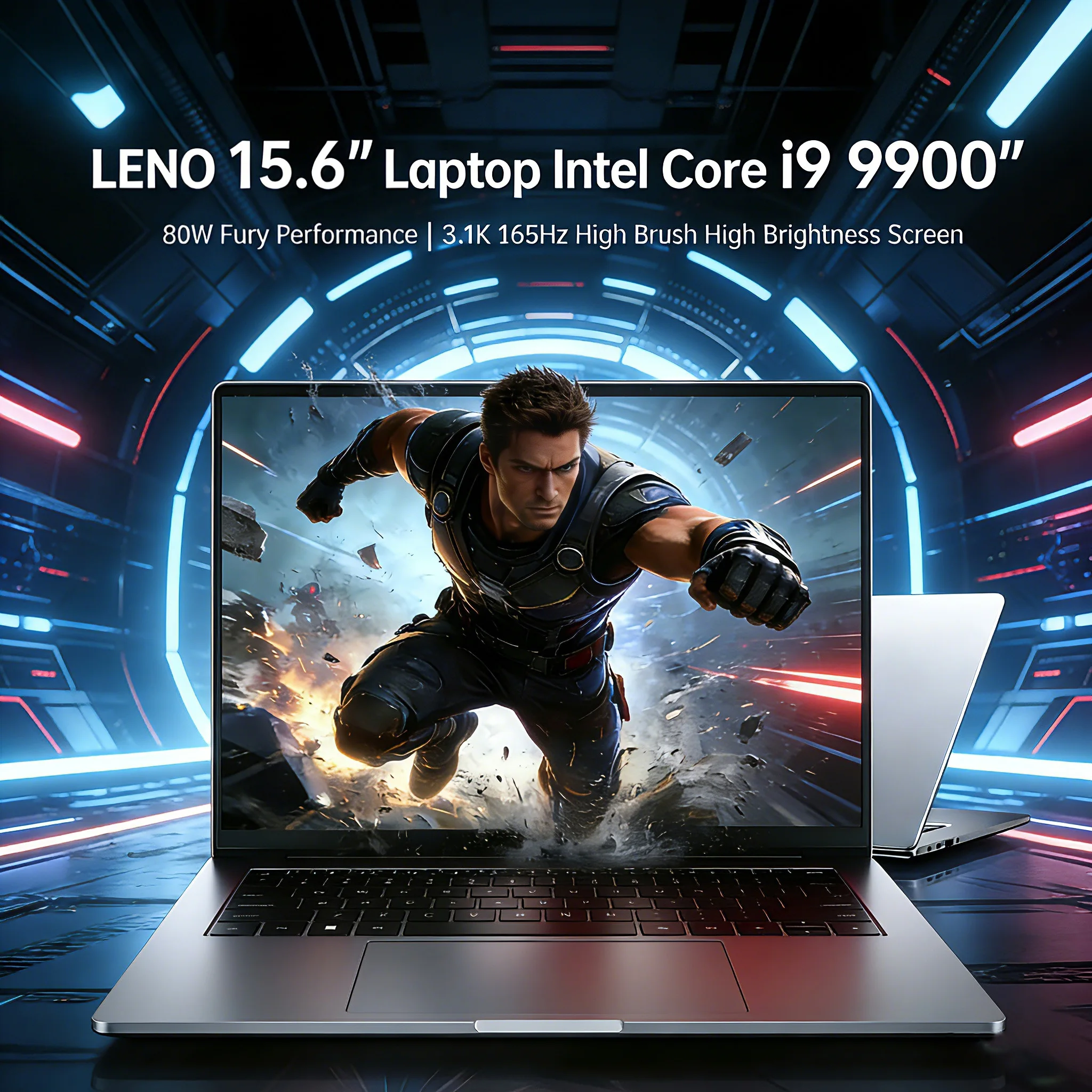 LENO 15.6인치 노트북 인텔 코어 i9 9900 32GB 1TB/2TB 1920*1080HD 윈도우 11 게이밍 컴퓨터 PC 게이머 사무용 울트라 슬림 노트북