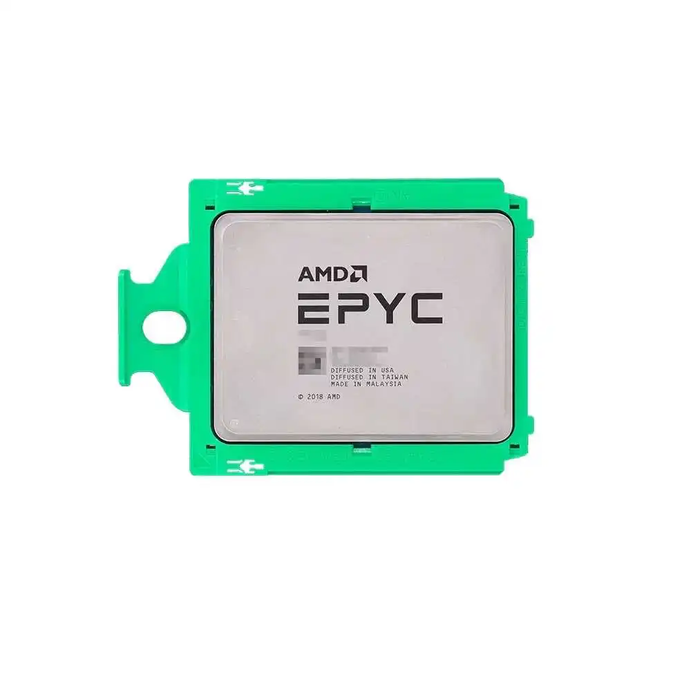 ไม่มีผู้ขายล็อก AMD epyc 7702 7742 7H12 7662 7763 7713 64คอร์โปรเซสเซอร์เซิร์ฟเวอร์ CPU สำหรับเมนบอร์ด epyc