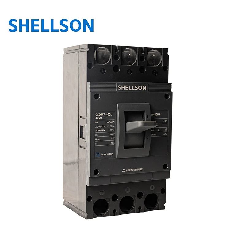 Plastic Shell Type Circuit Breaker MCCB 250A 315A 350A 400A Molded Case Circuit Breaker 3 Pole 350 Amp MCCB