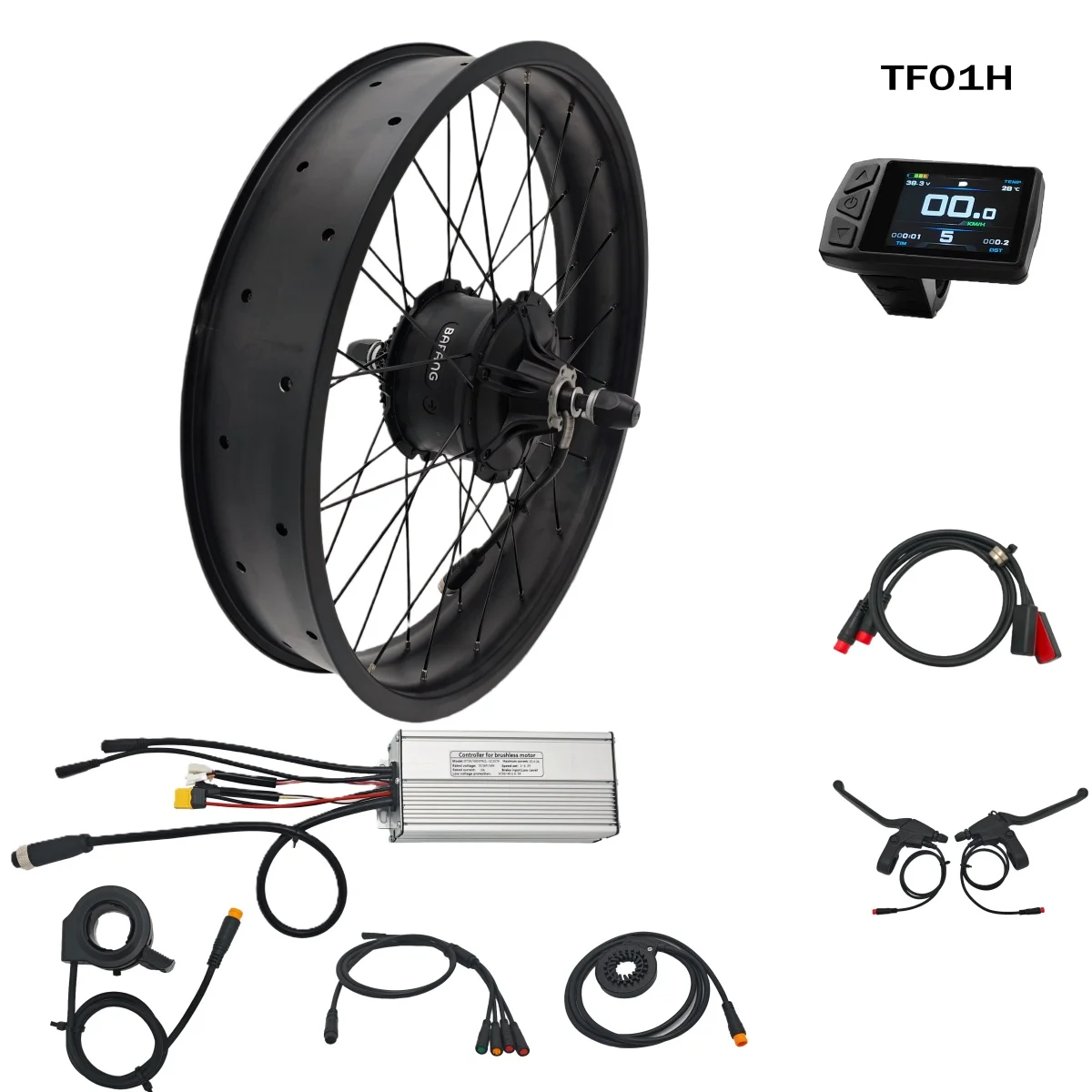 

Bafang G062 48V 1000W 20/24/26*4.0 Inch wheel Cassette Motor Conversion kits for fatbike, Drop Out 175mm/190mm