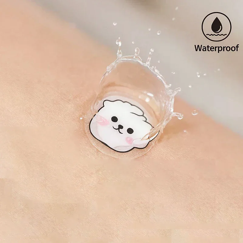 

100Pcs Acne Patch Hypoallergenic, Waterproof, Alcohol Free Skin Sticker With Cute Dog -shaped Design