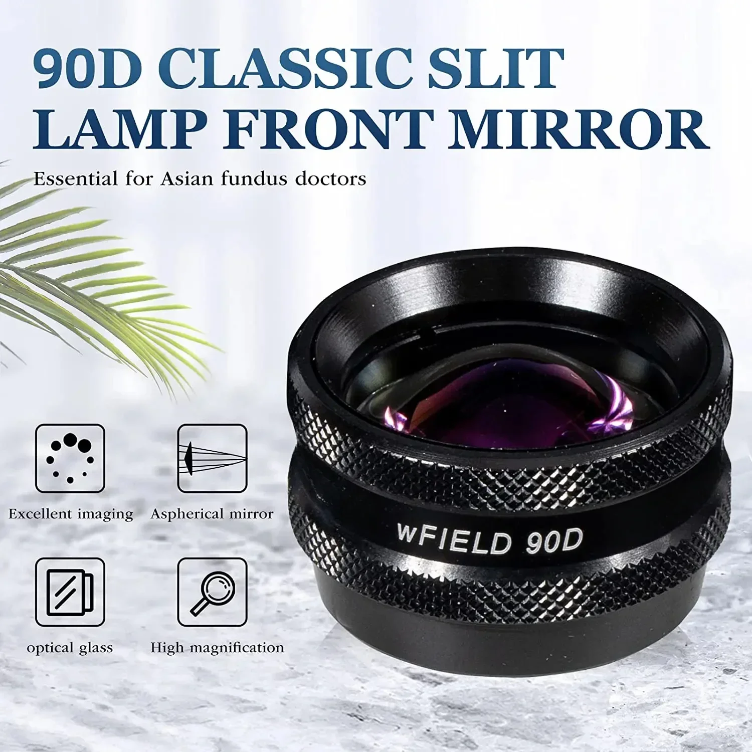 78D Double Aspheric Lens Ophthalmic Lens Indirect Ophthalmic Slit Lamp Lens - Image 5