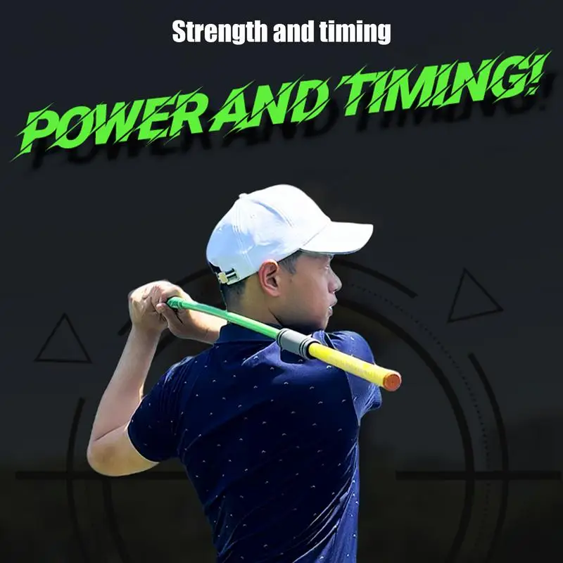 

Golf Swing Trainer Posture Training Equipment Portable Golf Swing Skill Enhancer Club For Indoor Outdoor Course Backyard