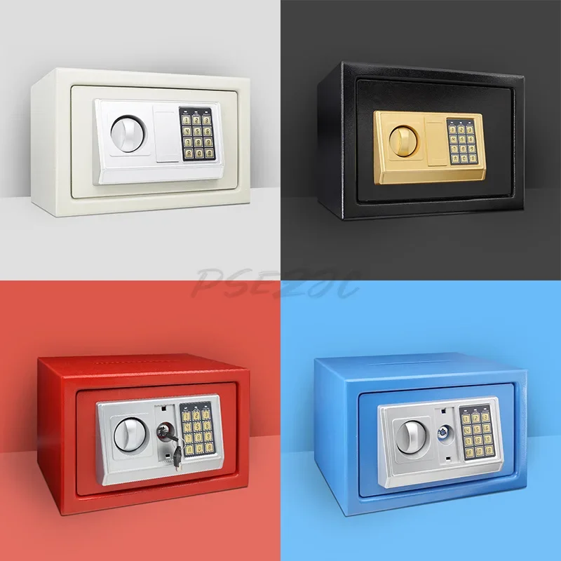 Digital Password Key Safe Box Home Office Valuable Items Office Wall Mounted Security Alarm Box