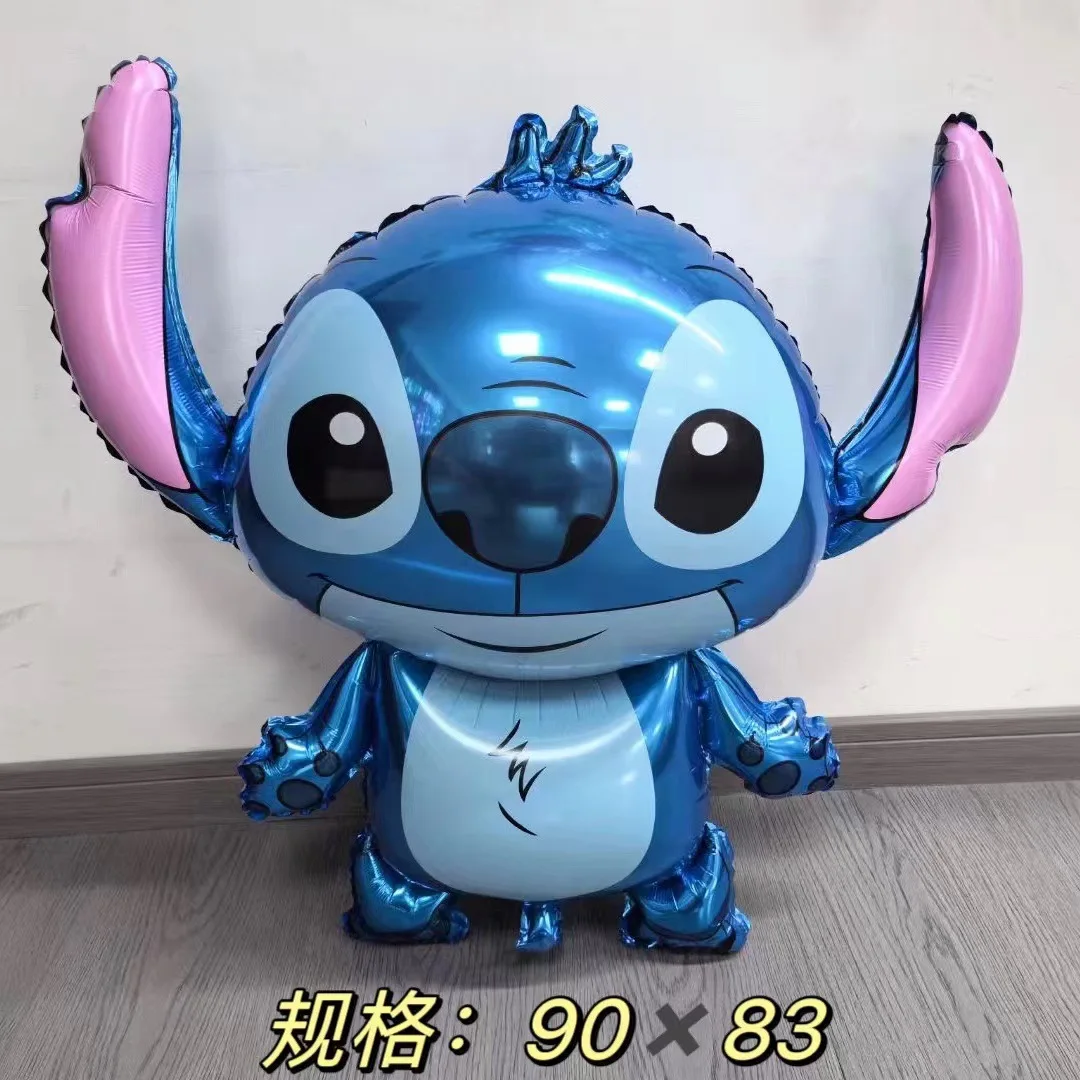 1Pcs Large Disney Cartoon Stitch Aluminum Film Balloon Birthday Party Decoration Balloon Non Self Sealing Balloon Baby Shower