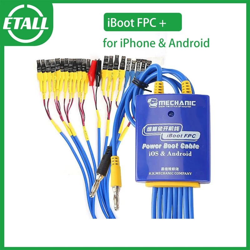 ميكانيكي IBoot FPC AD MAX + iBoot AD Pro كابل تمهيد الطاقة آيفون 5S-15ProMax سامسونج هواوي شاومي كابل اختبار إمدادات الطاقة