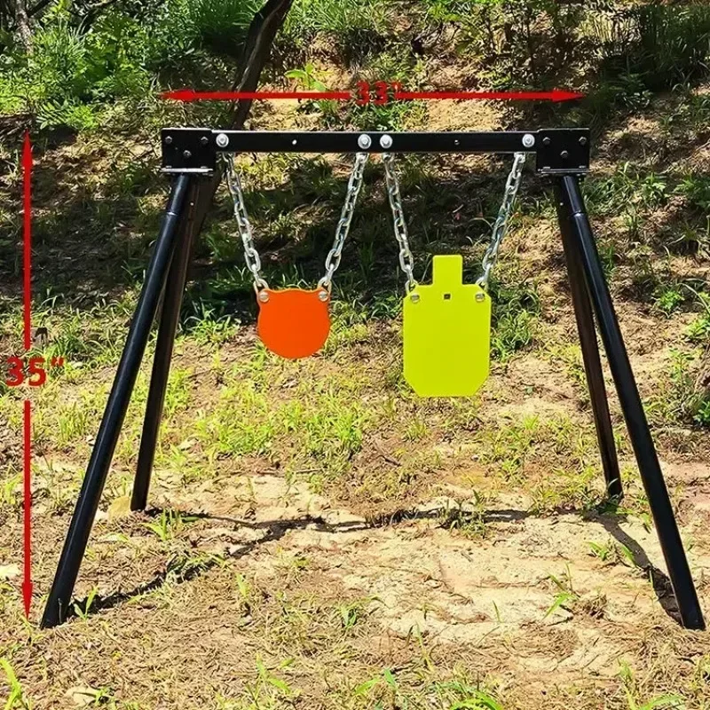 مصنع الصلب الهدف حامل AR500 اطلاق النار نظام الهدف مجموعة كاملة