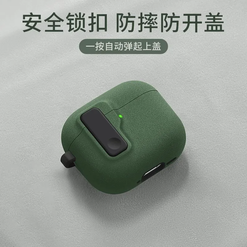 

Case for AirPods 4 Soft TPU Headphone Cases Accessories Shockproof Cover Wireless Earbuds Full Protective Case for AirPods Pro 2