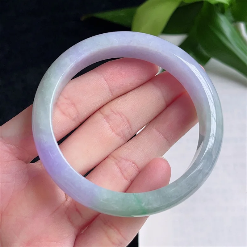 Zheru Jewelry Natural Myanmar Jade 54mm-62mm bracelet exquisite princess bracelet send girlfriend send mom