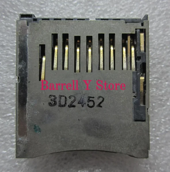 1Pcs Memory Card Slot Holder Repair Part For Nikon D90 D3100 D5000 D5100 D7000 SLR Digital Camera