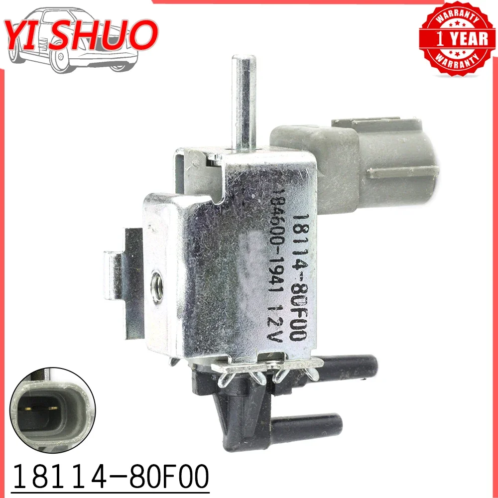 

1PCS New Vacuum Solenoid Switch Valve 18114-80F00 For Suzuki Sidekick Esteem Tracker 194600-1941