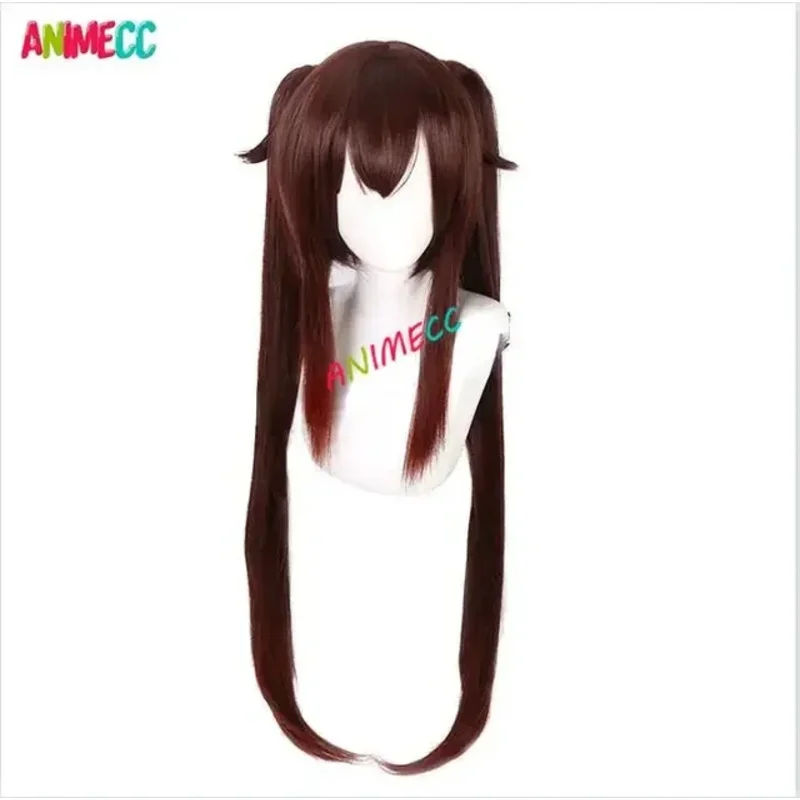 Bear's Den GenshinImpact Hutao Parrucca Cosplay Gioco Anime Hu Tao Stile Cinese Costume Puntelli Cappello di Halloween Accessori Chr Nuovo 2025