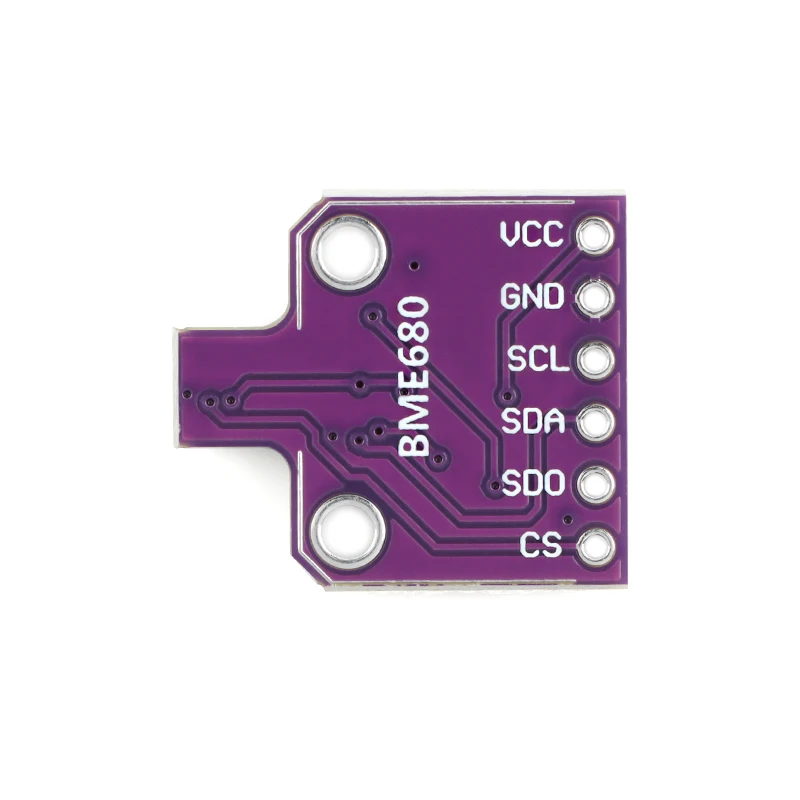Sensor de temperatura de pressão de umidade de gás BME680 Módulo de sensor ambiental MEMS 4 em 1