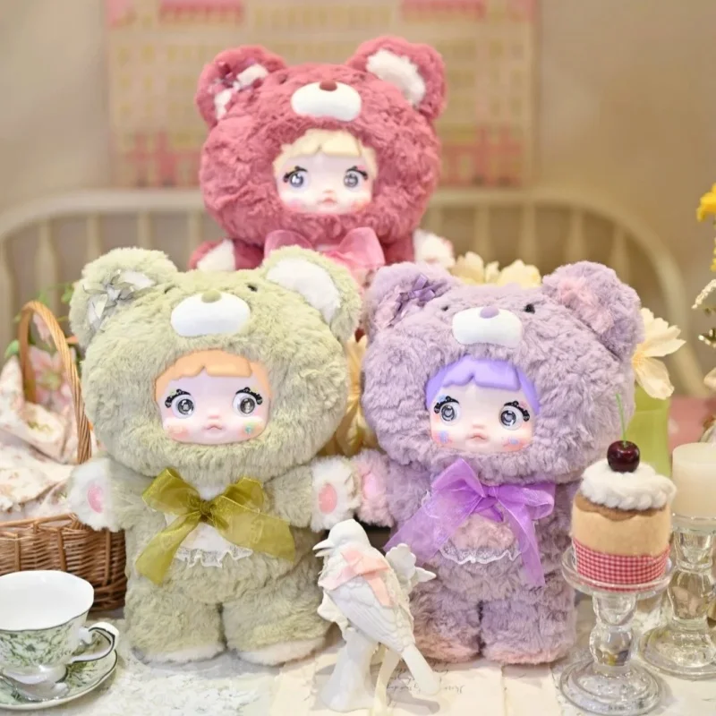 

Genuine Nommi 400% Goodnight Bear Series Plush Vinyl Trendy Play Blind Box Cute Room Decoration Girl Mysterious Birthday Gifts