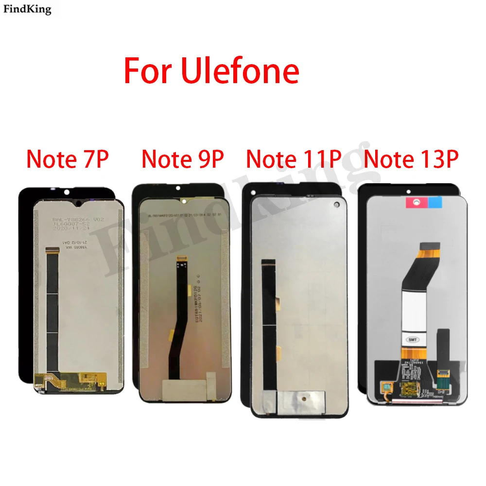 

For Ulefone Note 7P 9P 11P 13P LCD Display Touch Screen Digitizer For Ulefone Note 7 Full Display Assembly Replacement