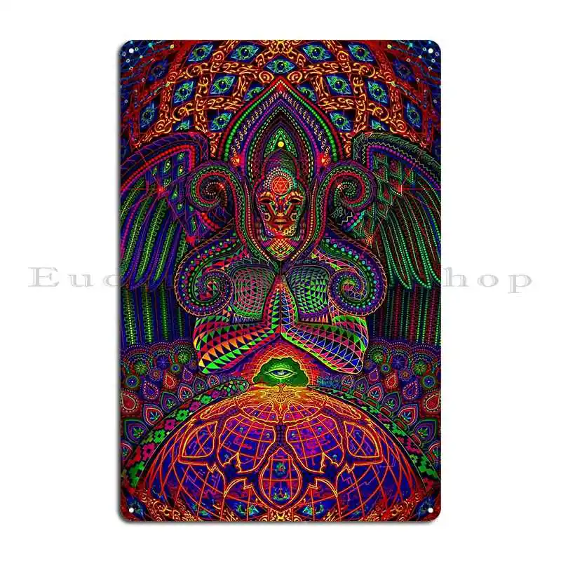 The God Source Metal Plaque Poster Party Bar Wall Decor Custom Garage Tin Sign Poster