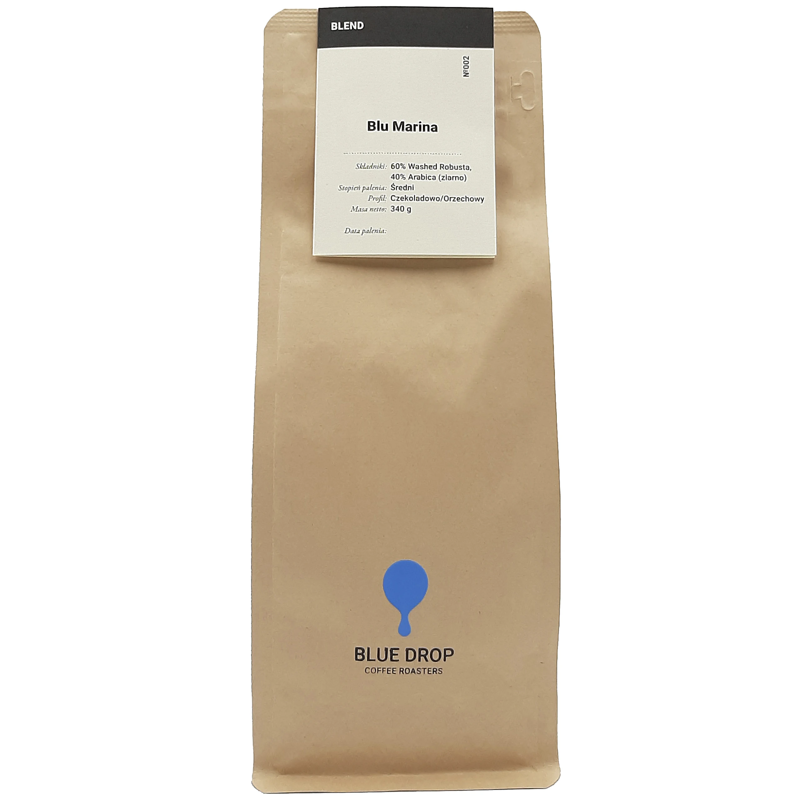 Kawa ziarnista Blue Drop 340g Blu Marina z palarni Blue Drop