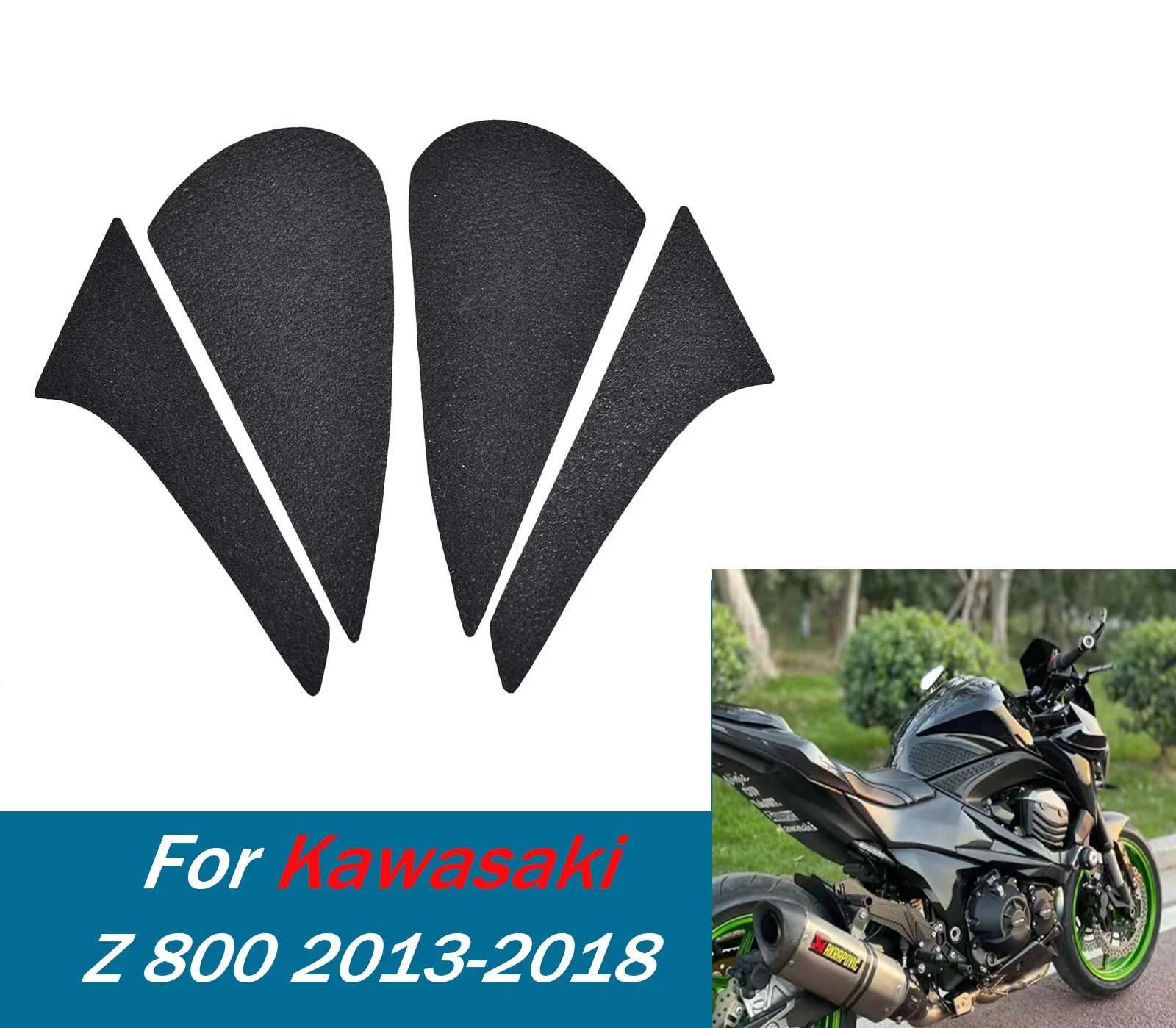 

Для Z800 противоскользящие наклейки на топливный бак, крышка бензобака, защитная накладка для масла для Kawasaki Z 800 2013-2018, аксессуары для наклеек на мотоцикл ﻿
