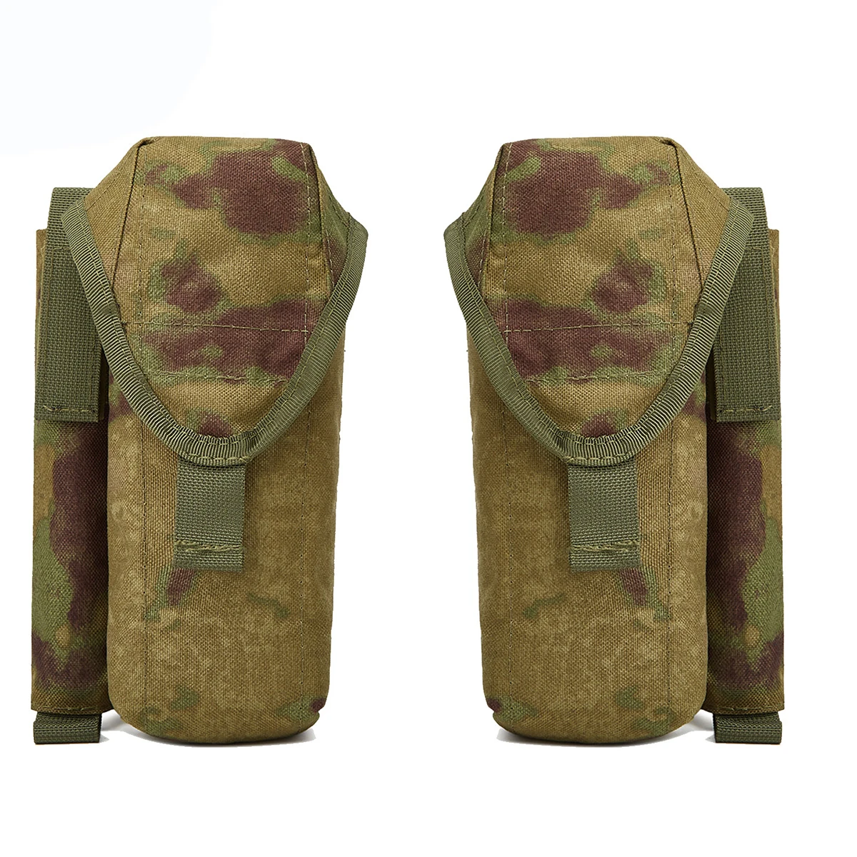 Russian 6SH117 Tactical Accessory Pouch 1000D Military Double Layer AK Magazine Pouch with Flare Holder for Airsoft Wargame Gear