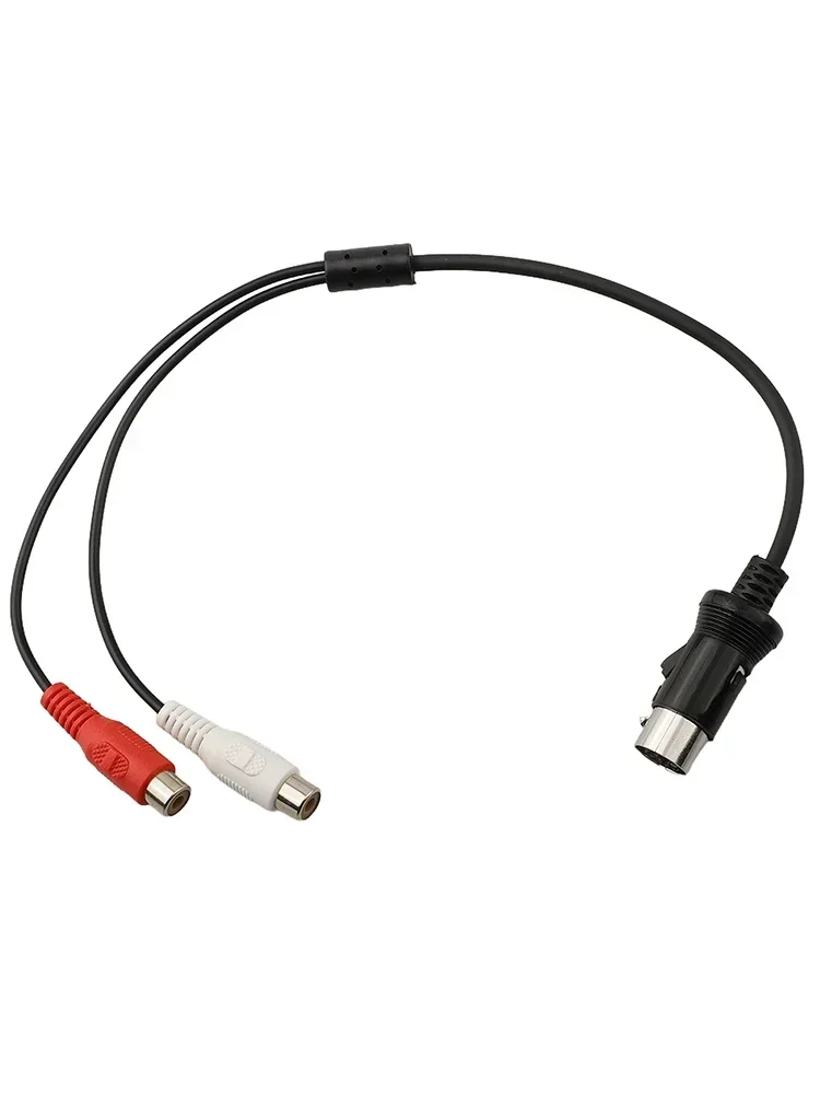 13 Pin AUX Cable AUX Audio Adapter Car Installation Quick Installation Reliable Material Direct Installation For Audio Devices