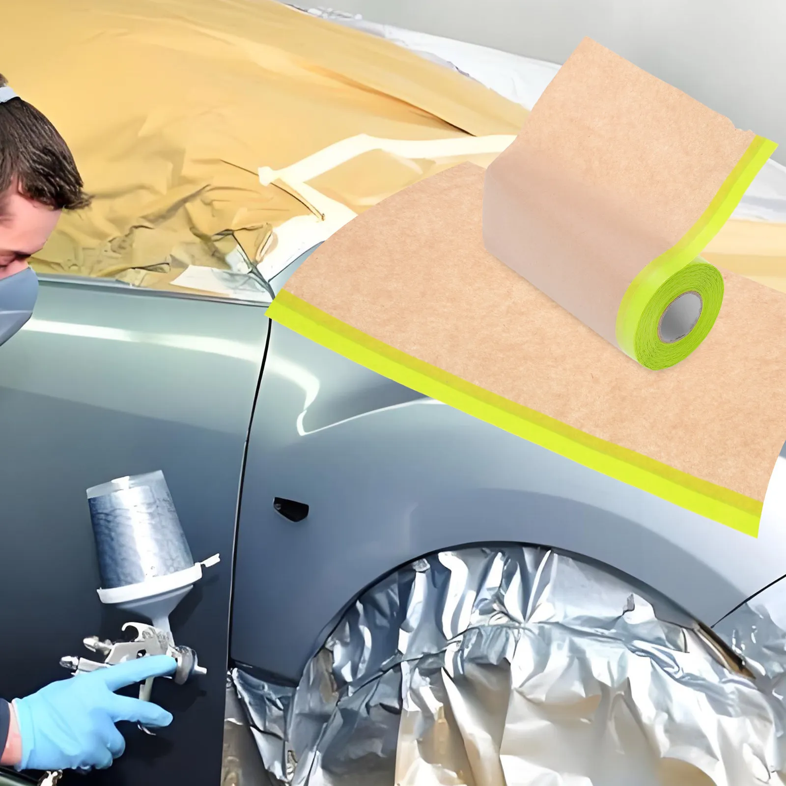 

5 шт. полупрозрачной маскирующей пленки средней клейкости для автомобильной окраски, трафаретов, трафаретной резки, индивидуальных дизайнов