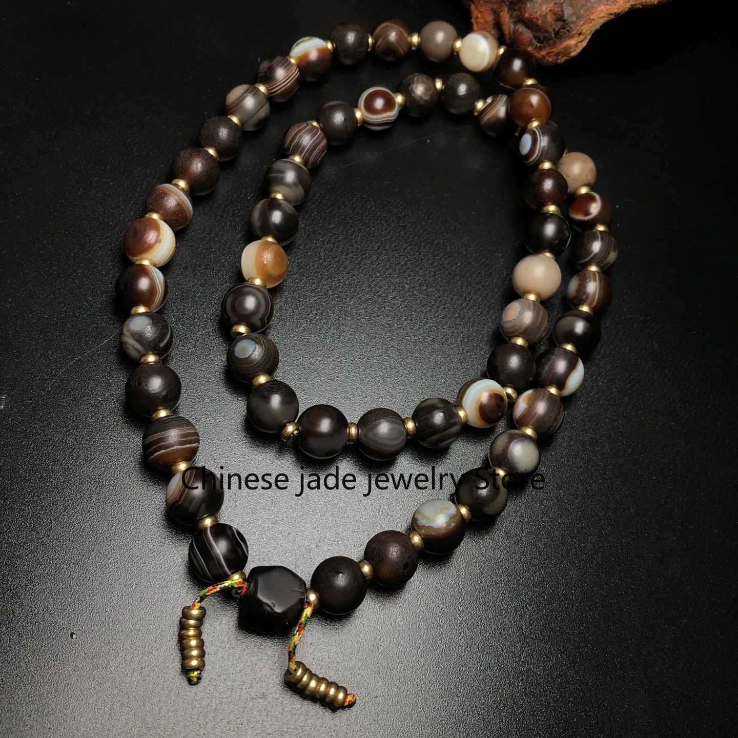 Тибетский буддизм агат в полоску небесные глаза тотем Дзи бусина амулет ожерелье z137 Тибетский буддизм агат в полоску небесные глаза тотем Дзи бусина амулет ожерелье z137