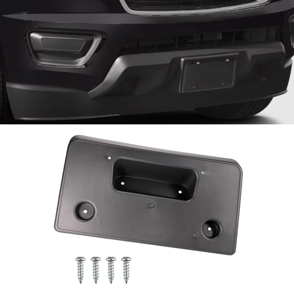 

Car Front License Plate Bracket with 4 Screws 22891635 GM1068163 For Chevrolet Colorado 2015 2016 2017 2018 2019 2020
